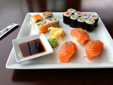 Sushi as a source of high-quality protein