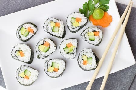 Sushi as a source of high-quality protein