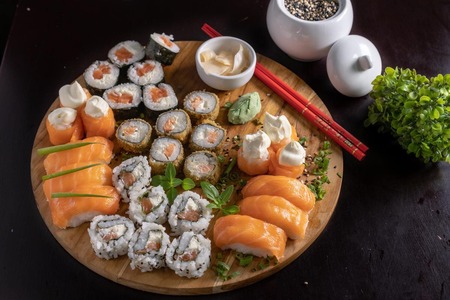 What type of sushi is cooked?