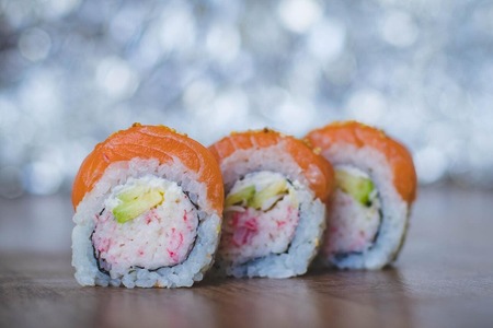 What type of sushi is cooked?